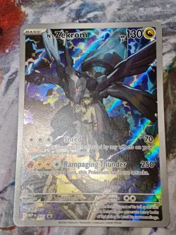 Pokemon TCG Ascended Heroes ETB promo N's Zekrom MEP 031 - Image 1