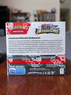 Pokemon TCG: Scarlet & Violet Twilight Masquerade Factory Sealed Booster Box - Image 3