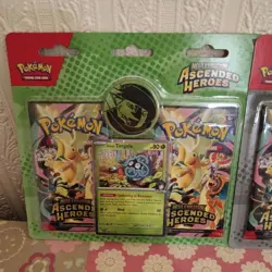 Pokemon TCG - Ascended Heroes 2 Pack Collection Blister - Larry's Komala- SEALED - Image 5