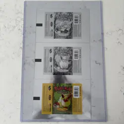 Pokemon Jungle Booster Pack Uncut Foil Australia Colour Transition/colourless - Image 1