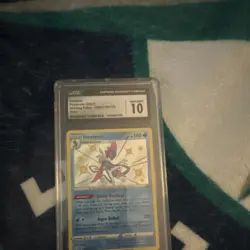Pokemon Inteleon Holo Shining Fates: Shiny Vault SV027/SV122 CGC Gem Mint 10 - Image 1