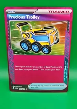 Pokemon TCG Precious Trolley 185/191 Ace Spec Rare Surging Sparks NM/M - Image 1