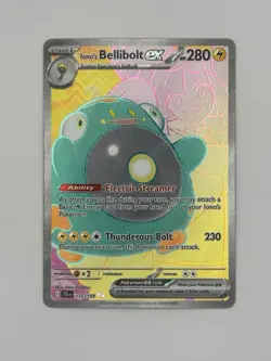Ionos Bellibolt Ex Journey Together Pokemon TCG Full Art 172/159 NM - Image 1