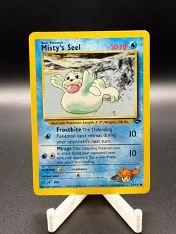 Pokemon - Gym Challenge Misty's Seel 91/132 LP Vintage TCG - Image 1