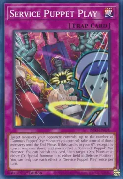 Yugioh - Service Puppet Play INFO-EN070 The Infinite Forbidden 1st Edition - Image 1
