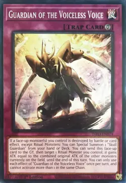 Yugioh - Guardian of the Voiceless Voice INFO-EN074 The Infinite Forbidden 1st - Image 1