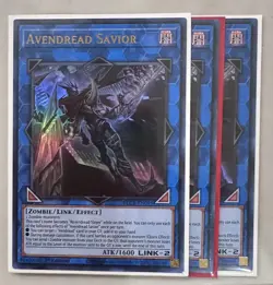 3x Avendread Savior 1st Edition Ultra Rare BLCR-EN091 Yu-Gi-Oh! - Image 1