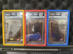 Yu-Gi-Oh Millennium Box Gold Edition Japanese PSA 10 GEM MT Obelisk Slifer Ra - Image 2