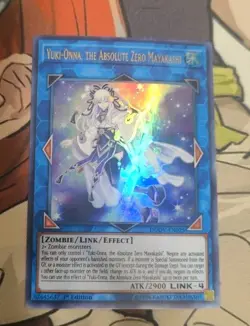 Yu-Gi-Oh Yuki-Onna, The Absolute Zero Mayakashi DUOV-EN025 Ultra Rare 1st Ed- NM - Image 1