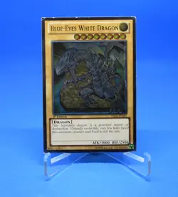 Yu-Gi-Oh! Blue-Eyes White Dragon [YSKR-EN001] Ultimate Rare 1st Ed LP/MP - Image 1