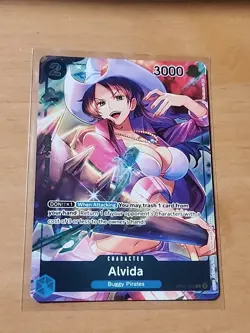 One Piece Alvida (Box Topper) OP01-064 Romance Dawn Foil Pre Errata! - Image 1