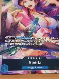 One Piece Alvida (Box Topper) OP01-064 Romance Dawn Foil Pre Errata! - Image 2