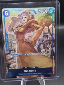 Inazuma (Alternate Art) - EB01-022 - SR Foil One Piece TCG English - NM - Image 1