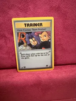 Pokemon Team Rocket Trainer Here Comes Team Rocket! *Fan Art Card* - Image 2