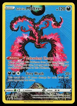 Galarian Moltres SWSH284 Holo Sword & Shield Promo Pokemon Card - Image 1
