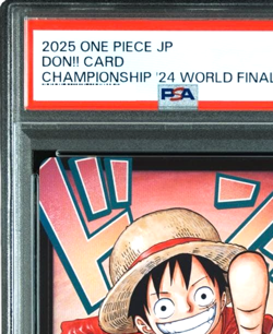 PSA 9 One Piece Don Card Luffy Championship 2024 World Final Prize Japanese - Image 5
