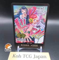 Uta DON !! One Piece Card Game Chinese 2nd Anniversary Promo Uta & Ado Film Red - Image 1