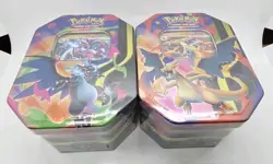 Pokemon Card TCG Mega Charizard EX Tin Set & Pokemon Card Day 2026 Box - Image 5