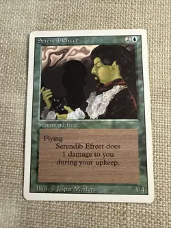 Serendib Efreet Revised Edition Regular MTG - Image 1