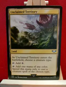 Unclaimed Territory - Warhammer 40,000 (40k) - Uncommon - NM (See pics) MTG - Image 1