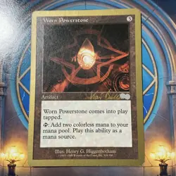 Worn Powerstone - Kai Budde - 1999 ~ LP World Championship J MTG - Image 1