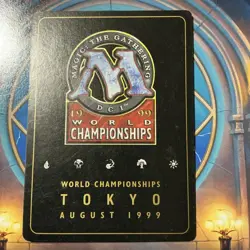 Worn Powerstone - Kai Budde - 1999 ~ LP World Championship J MTG - Image 2