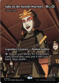 MTG Suki of the Kyoshi Warriors (47) | NM | Avatar: Last Airbender {TLE} - Image 1