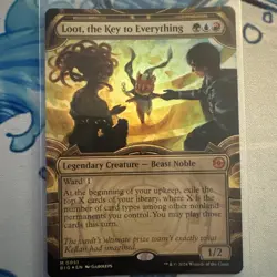 Loot, the Key to Everything - Foil - Showcase M MTG 0051 OTJ BIG score - Image 1