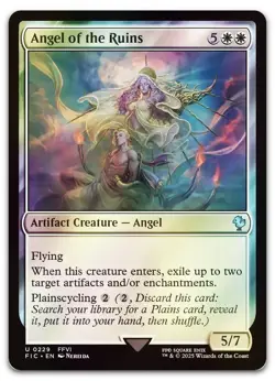 Angel of the Ruins (Surge Foil) #229 (NM) Final Fantasy FIC Magic MTG - Image 1