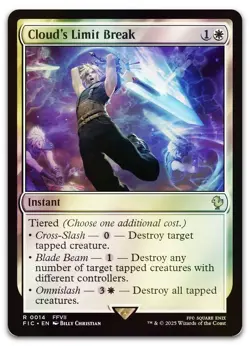 Cloud's Limit Break (Surge Foil) #14 (NM) Final Fantasy FIC Magic MTG - Image 1