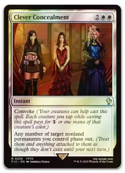 Clever Concealment (Surge Foil) #236 (NM) Final Fantasy FIC Magic MTG - Image 1