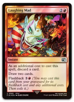Laughing Mad (Surge Foil) #585 (NM) Final Fantasy FIN Magic MTG - Image 1