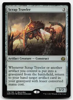 MTG Scrap Trawler FOIL R Aether Revolt 175 LP - Image 1