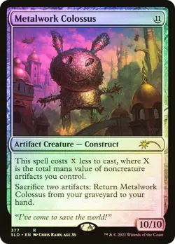 Metalwork Colossus (377) Secret Lair Drop Series Foil - Image 1