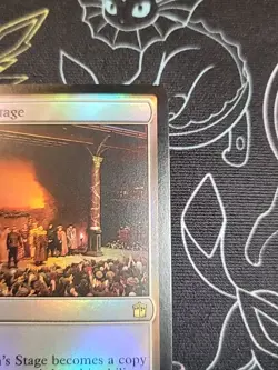 Thespian's Stage (Foil) #323 Doctor Who Collector's Edition Magic The Gathering - Image 3