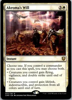 Akroma's Will R Commander Legends 3 NM Normal - Image 1