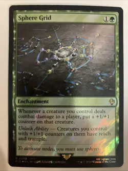 MTG Sphere Grid (Surge Foil) 0070 (NM) Final Fantasy FIC Magic - Image 1
