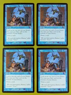 MTG - Opt - Invasion 64 - Non Foil - Played x4 - Image 1