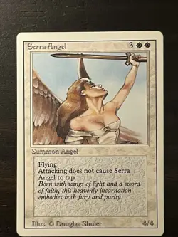 MTG 4X Serra Angel X4 Revised Edition Magic - HP - Image 5