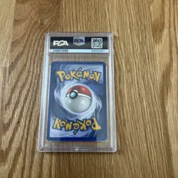 2000 Pokemon Rocket 1st Edition #1 Dark Alakazam Holo PSA 8 NM-MT - Image 2
