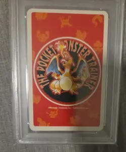 1996 POKEMON RED VERSION PLAYING CARDS 9 OF HEARTS #035B CLEFAIRY PSA 10 - Image 2