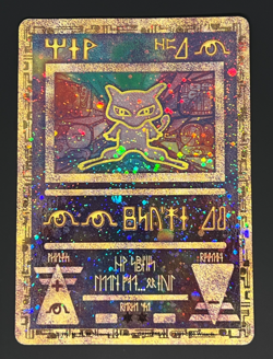 2000 Pokemon Movie Promo Ancient Mew – NM/LP – Double Swirl Hol - Image 2