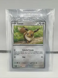 Eevee - (Pokemon Together Stamped) 133/165 Nm Sealed - Image 1