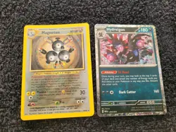 Magneton 10/64 Rare Holo Neo Revelation & Hydreigon Holo 62/111. Pokemon TCG - Image 3