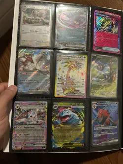 Pokemon TCG Full Art Holo Foil an master ball lot of 45 cards modern collection - Image 4