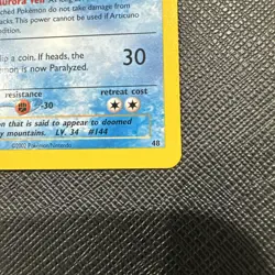 Pokemon TCG Articuno Black Star Promo #48 Card NM - Image 5