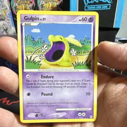 Pokemon Gulpin Uncommon Regular 40/99 Sachiko Adachi 2009 English - Image 1
