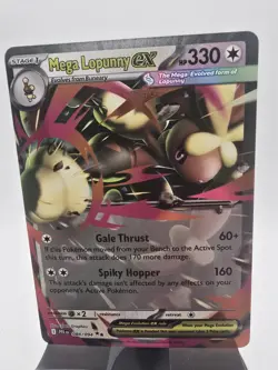 Pokemon Mega Lopunny Ex 84/94 NM- Phantasmal Flames - Image 1