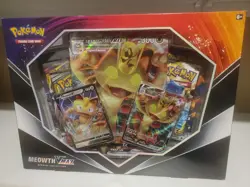 Pokemon Meowth VMAX Special Collection Box Factory Sealed Box - 5 Packs 820650804120 - Image 1