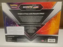 Pokemon Meowth VMAX Special Collection Box Factory Sealed Box - 5 Packs 820650804120 - Image 2